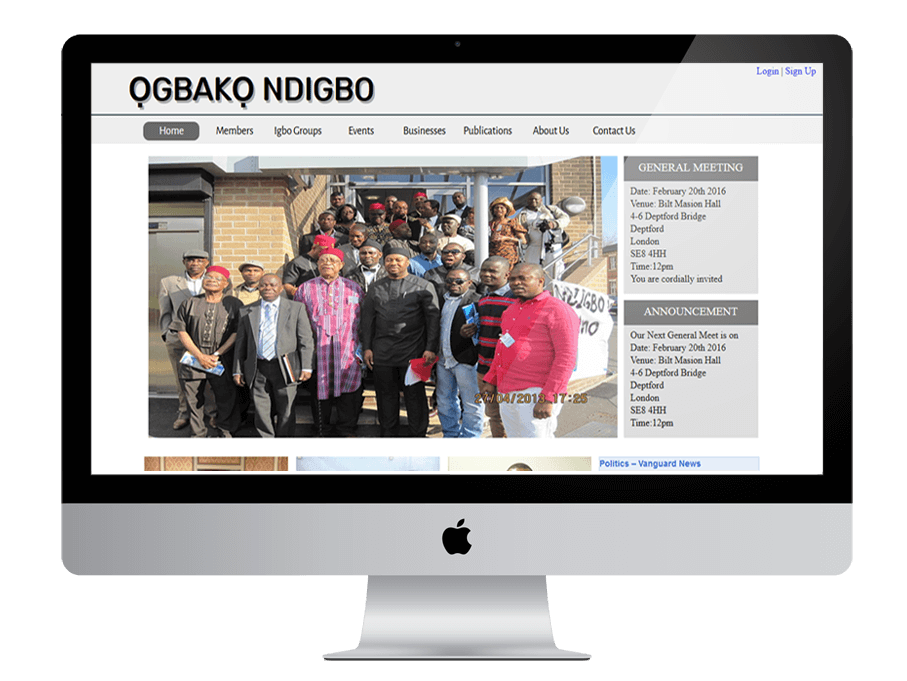 Ogbako Ndigbo Project desktop version